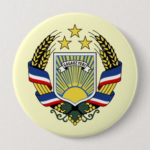 Gagauzia, Moldova 10 Cm Round Badge
