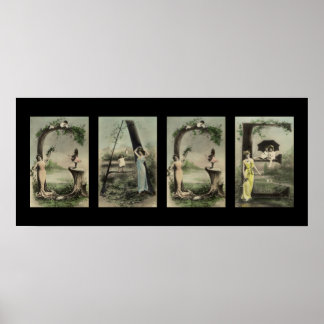 GAGE Alphabet Letter Name Art Poster