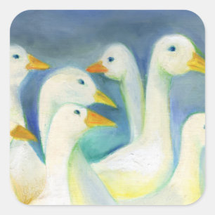 Gaggle 2012 square sticker