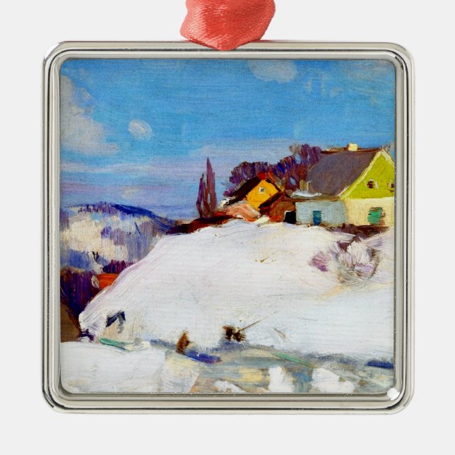 Gagnon - Farm, Baie Saint Paul Metal Ornament (Front)