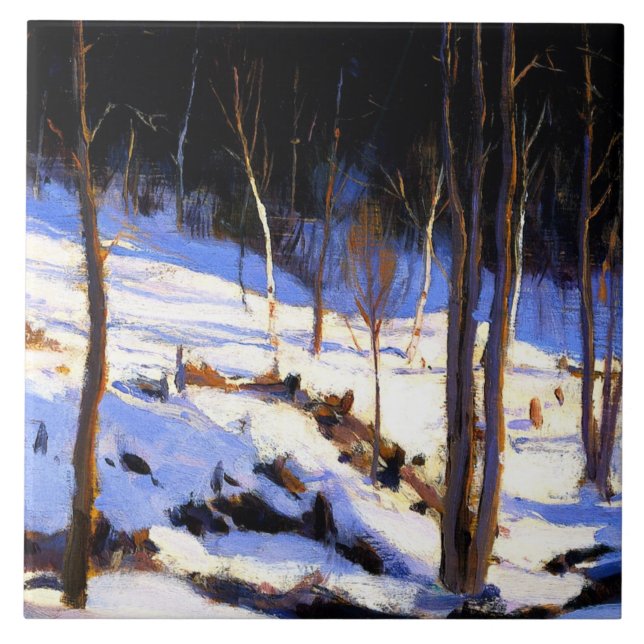 Gagnon - In the Clearing, Charlevoix Ceramic Tile (Front)