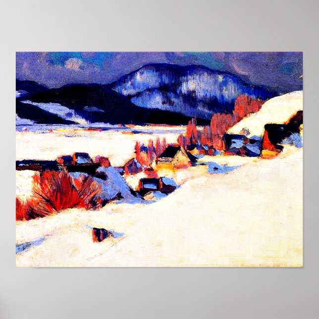 Gagnon - Rang Saint-Laurent Baie-Saint-Paul Poster (Front)