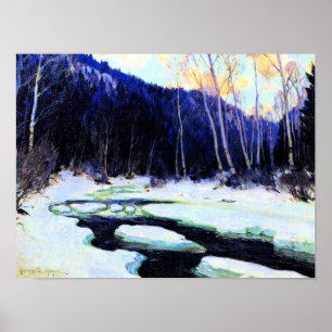 Gagnon - River Thaw, fine art Poster