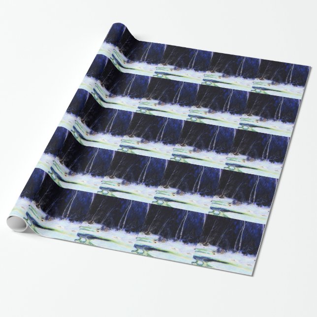 Gagnon - River Thaw, fine art Wrapping Paper (Unrolled)