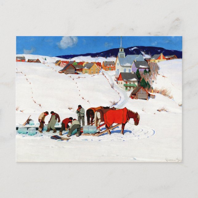 Gagnon - The Ice Harvest Postcard (Front)