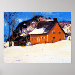 Gagnon - The Red House, fine art, Poster