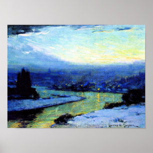 Gagnon - Twilight, fine art painting Poster