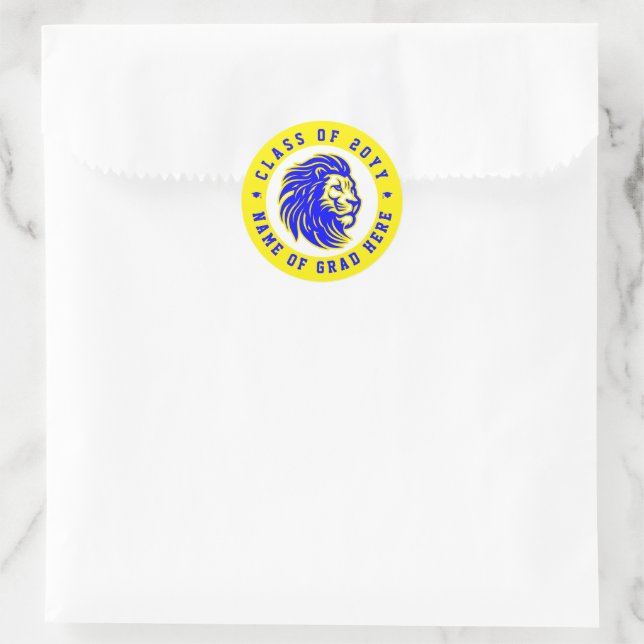 Gahanna Lincoln Lions Class of 2024 Sticker (Bag)