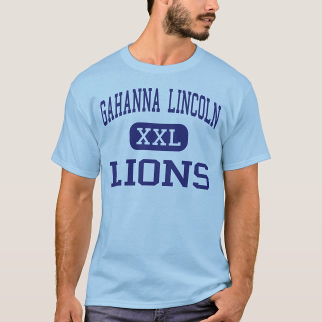 Gahanna Lincoln - Lions - High - Gahanna Ohio T-Shirt (Front)