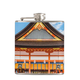 Gai-Haiden, Fushimi Inari-Taisha shrine, Kyoto #2 Hip Flask