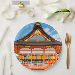 Gai-Haiden, Fushimi Inari-Taisha shrine, Kyoto #2 Paper Plate