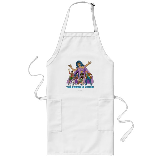 Gaia and the Planeteers Graphic Long Apron (Front)