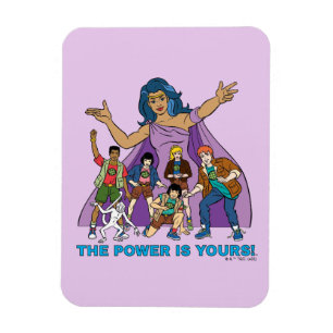 Gaia and the Planeteers Graphic Magnet