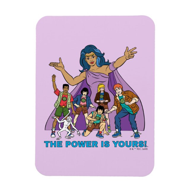 Gaia and the Planeteers Graphic Magnet (Vertical)