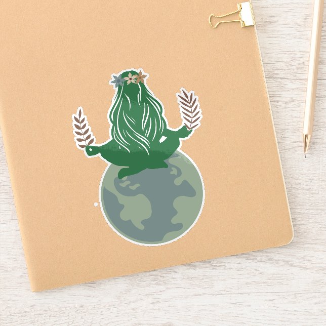 Gaia Earth Goddess, Mother Earth, Planet Earth  (Notebook)