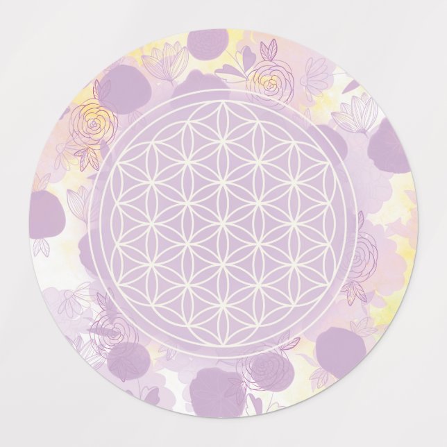 Gaia, flower of life, sacred geometric,mandala, (Design 1)