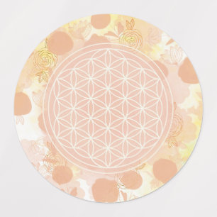Gaia, flower of life, sacred geometric,mandala, la
