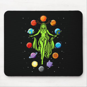 Gaia Greek Goddess Mother Earth Day Hippie Nature Mouse Pad