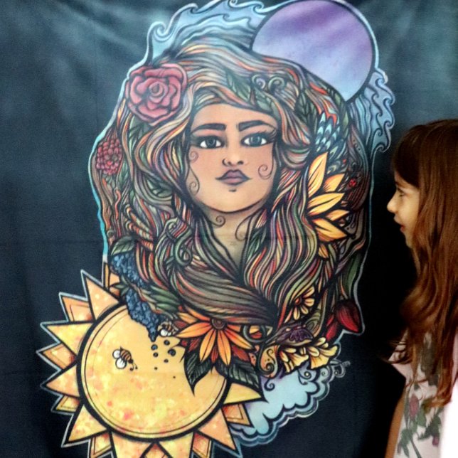 Gaia mother Earth Goddess Tarot the World Tapestry (Creator Uploaded)