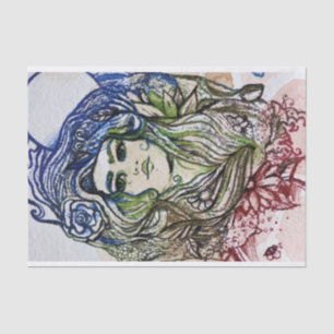 Gaia Mother Goddess Tissue Paper
