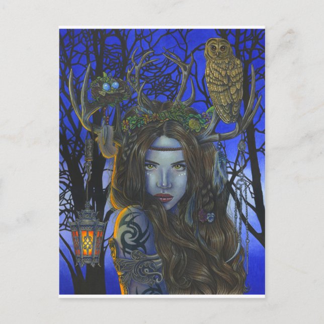 "Gaia" postcard (Front)