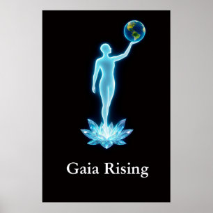 Gaia Rising Wall Art / Poster