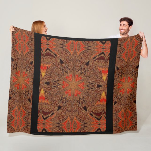 Gaia’s Garden 16 Fleece Blanket (In Situ)