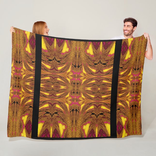 Gaia’s Garden 248  Fleece Blanket (In Situ)