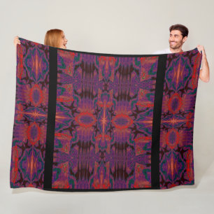 Gaia’s Garden 32 Fleece Blanket