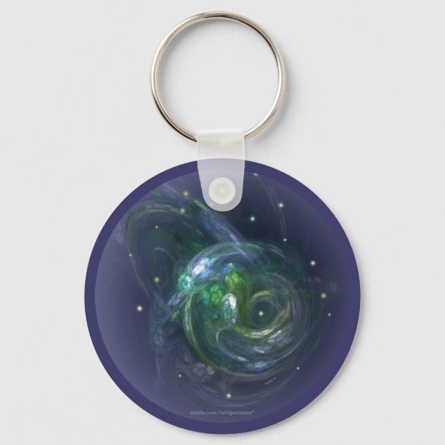 GAIA THE LIVING PLANET KEY RING (Front)