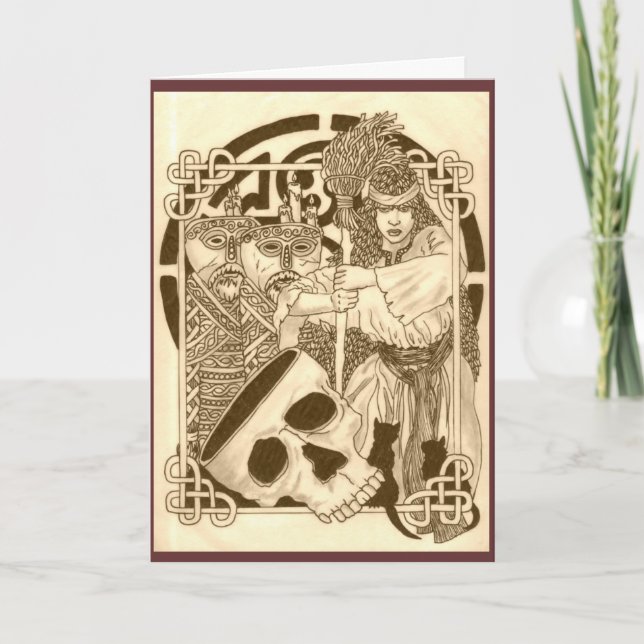 Gaia & Witch Card (Front)