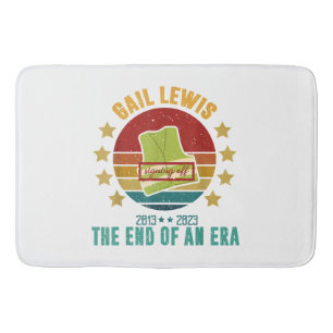 Gail Lewis, We Salute You, The End Of An Era Signi Bath Mat