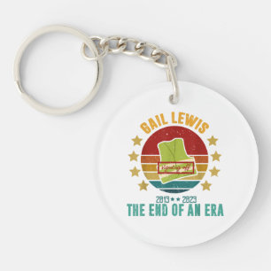 Gail Lewis, We Salute You, The End Of An Era Signi Key Ring
