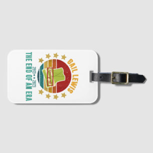 Gail Lewis, We Salute You, The End Of An Era Signi Luggage Tag