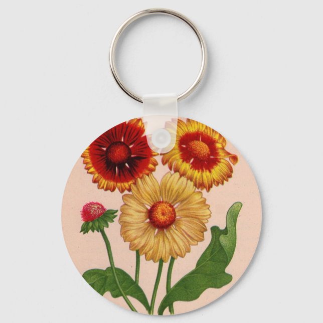 gaillardia gaillardias key ring (Front)
