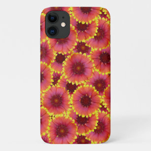 Gaillardia Seamless Pattern iPhone 11 Case