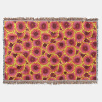 Gaillardia Seamless Pattern