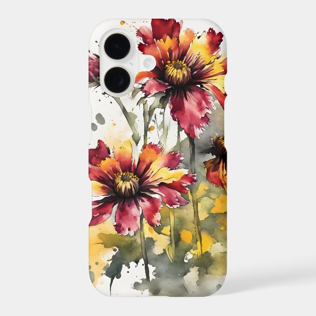 Gaillardia - Watercolor flowers (Back)