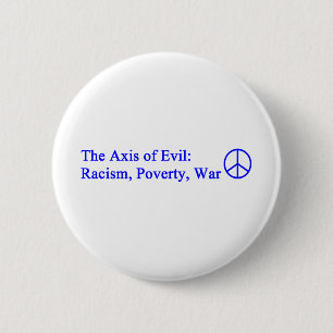 gail's peace design 6 cm round badge
