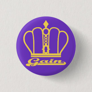 Gain logo 3 cm round badge