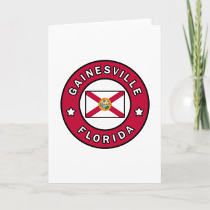 Gainesville Florida Card