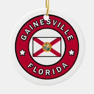 Gainesville Florida Ceramic Ornament