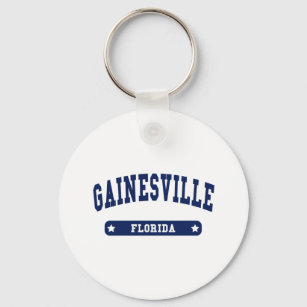 Gainesville Florida College Style tee shirts Key Ring
