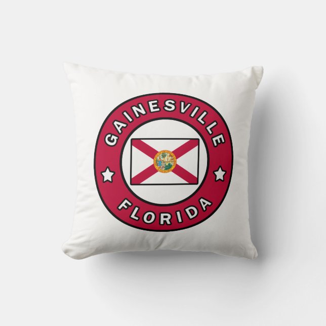 Gainesville Florida Cushion (Front)