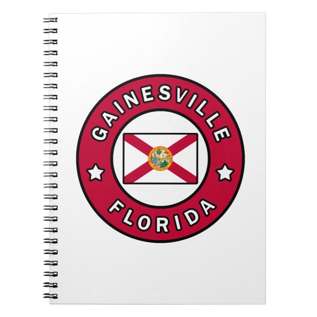 Gainesville Florida Notebook (Front)