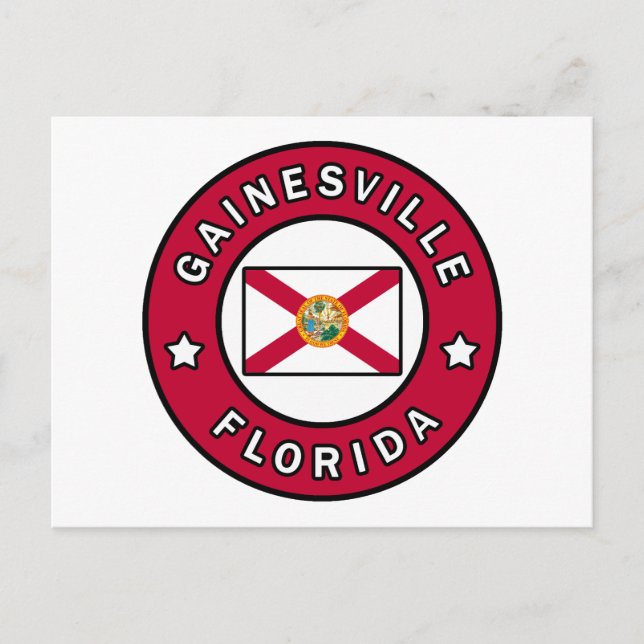 Gainesville Florida Postcard (Front)