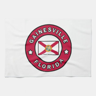 Gainesville Florida Tea Towel