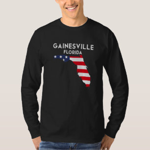 Gainesville Florida USA State America Travel Flori T-Shirt