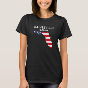 Gainesville Florida USA State America Travel Flori T-Shirt