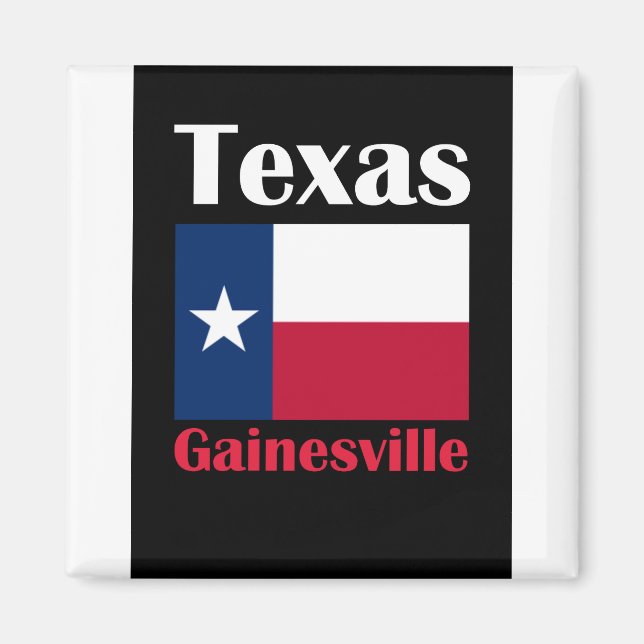 Gainesville TX Magnet (Front)